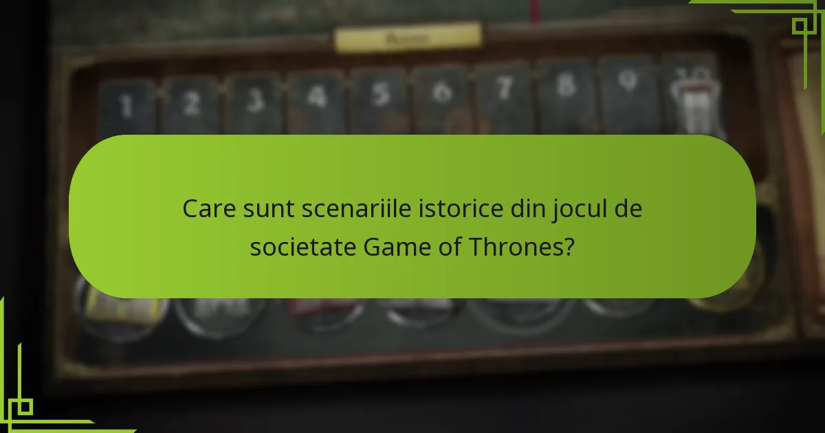 Cum îmbunătățesc regulile bazate pe mitologie jocul de societate Game of Thrones?