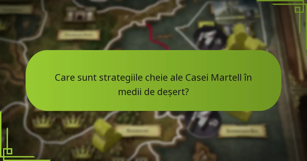 Cum gestionează Casa Martell negarea resurselor?