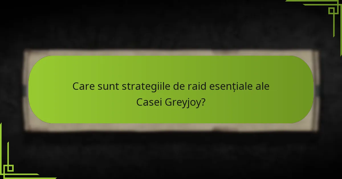Cum își menține Casa Greyjoy controlul costier?